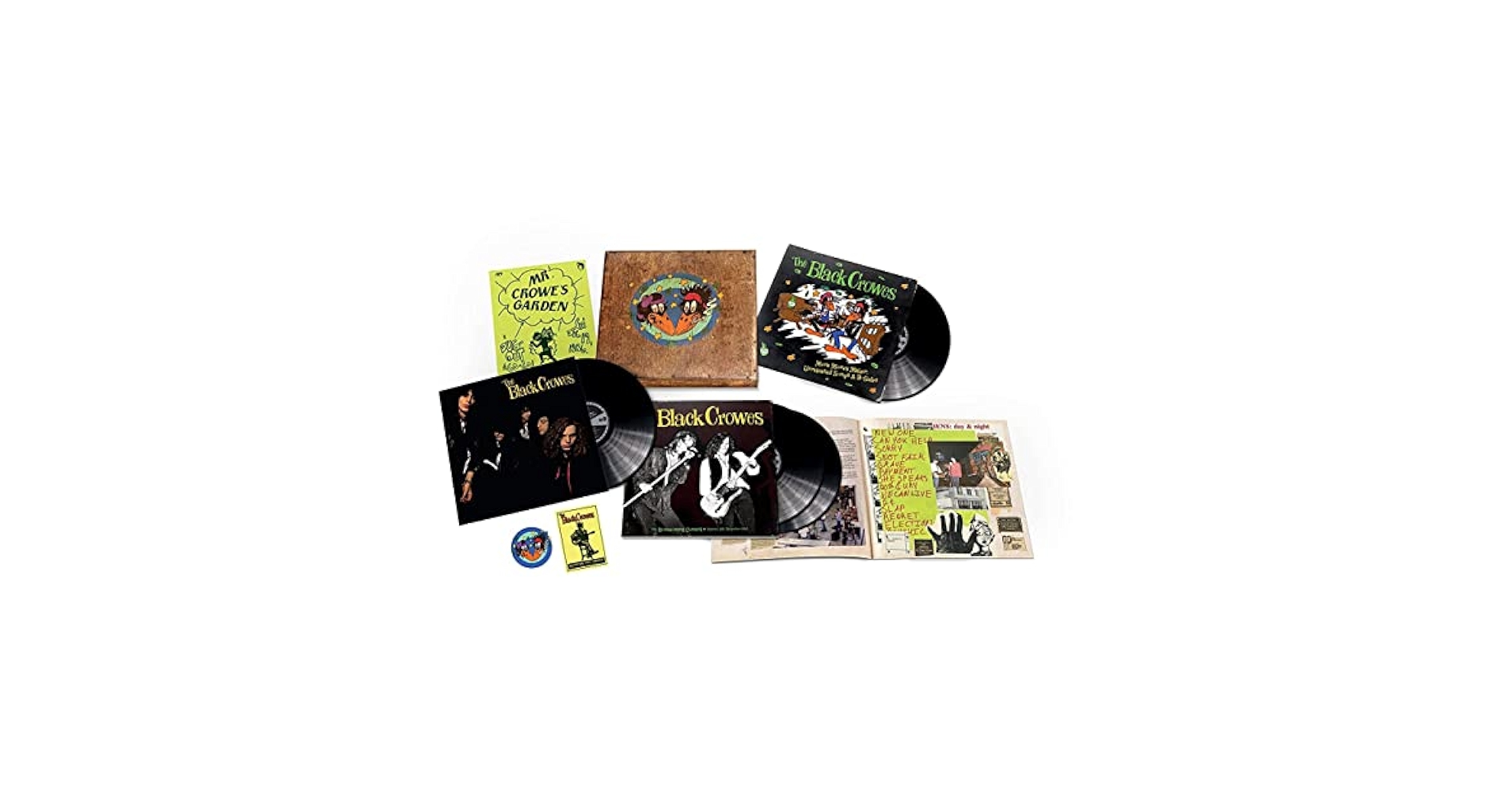 米LP Black Crowes Shake Your Money Maker (Green Vinyl) B003187701GREEN American Recordings 未開封 /00260 Shake Your Money Maker Live 2LP + 7 inch - The Black Crowes